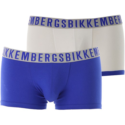 Dirk Bikkembergs Bokserki Obcisłe dla Mężczyzn, Bokserki, Bi Pack, niebieski (Bluette), Bawełna, 2019, 3 4 5 6  Dirk Bikkembergs 4 RAFFAELLO NETWORK