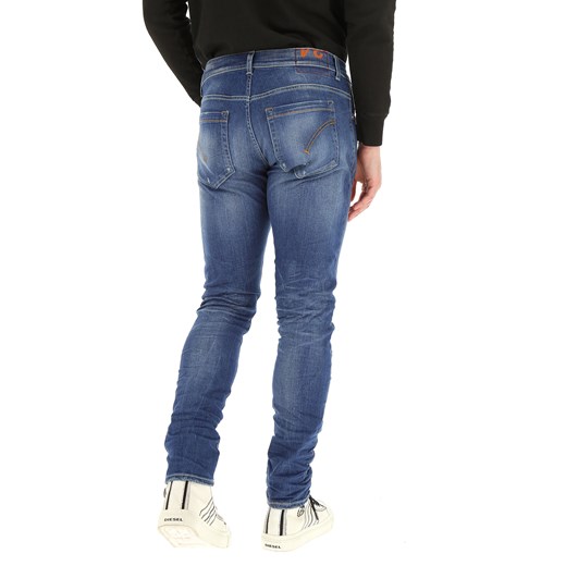 Dondup Jeansy, niebieski denim, Bawełna, 2019, 46 47 48 49 50 52  Dondup 52 RAFFAELLO NETWORK