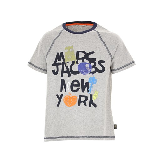 Marc Jacobs Koszulka Dziecięca dla Chłopców, szary, Bawełna, 2019, 10Y 12Y 14Y 2Y 3Y 4Y 5Y 6Y 8Y  Marc Jacobs 8Y RAFFAELLO NETWORK