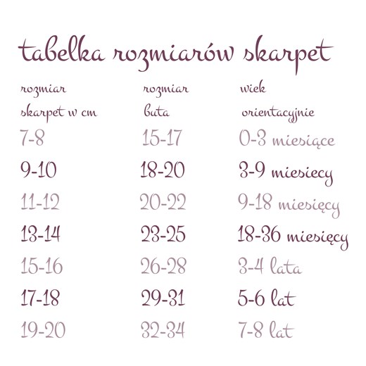 Sówka podkolanówki róż pastel  Sówka.net.pl 17-18 Sówka