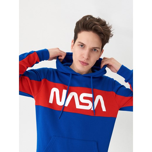 House - Bluza z kapturem NASA - Niebieski House  S 