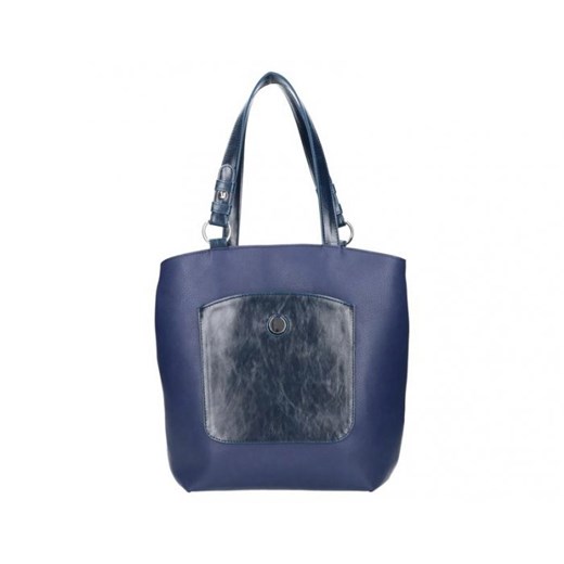 Shopper bag Chiara Design na ramię duża bez dodatków 