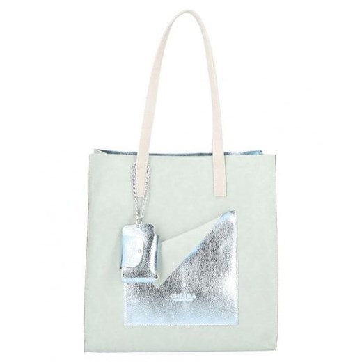 Shopper bag Chiara Design duża biała lakierowana 