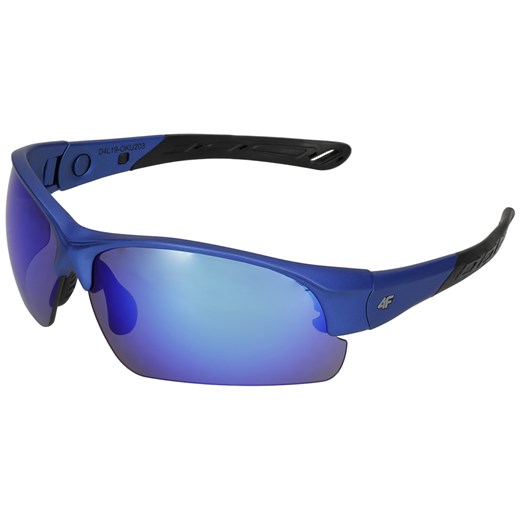 Okulary sportowe OKU203 - niebieski   uniwersalny 4F