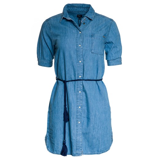 Pepe Jeans sukienka damska Evelyn L niebieska Darmowa dostawa na zakupy powyżej 289 zł! Tylko do 09.01.2020!