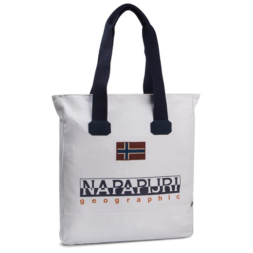 Shopper bag biała Napapijri 