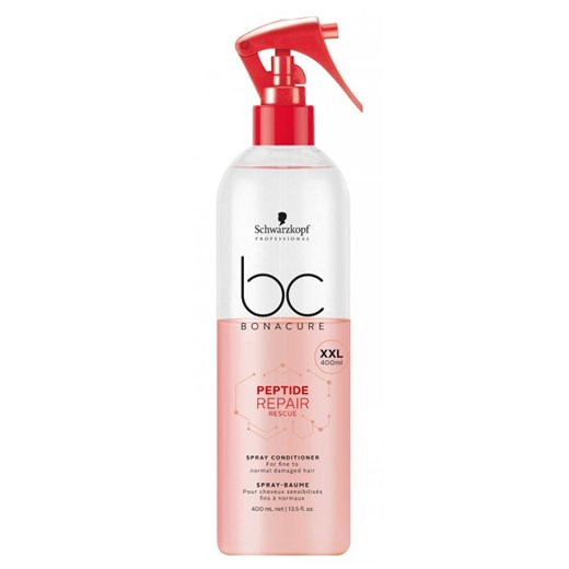 Schwarzkopf BC Peptide Repair Rescue | Intensywnie regenerująca odżywka w sprayu 400ml Schwarzkopf   okazyjna cena Estyl.pl 