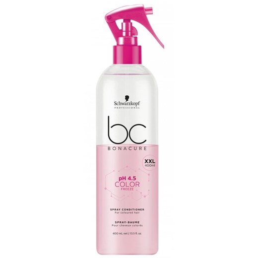 Schwarzkopf BC Color Freeze Spray | Dwufazowa odżywka w sprayu do włosów farbowanych 400ml