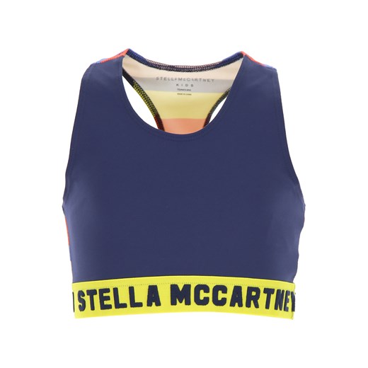 Bluzka dziewczęca Stella Mccartney granatowa 