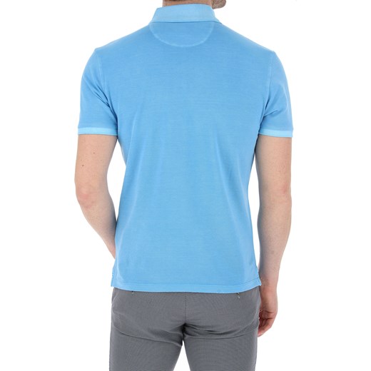 T-shirt męski Woolrich z krótkim rękawem z bawełny bez wzorów 