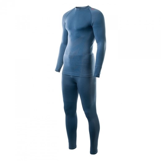 Komplet bielizny termoaktywnej męskiej Zareen Set Hi-Tec - Niebieski