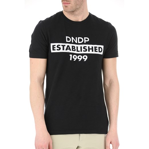 Dondup Koszulka dla Mężczyzn, czarny, Bawełna, 2019, L M XL Dondup  L RAFFAELLO NETWORK