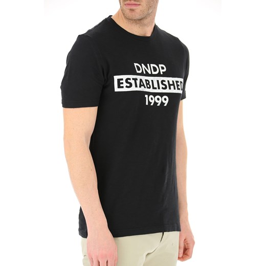 Dondup Koszulka dla Mężczyzn, czarny, Bawełna, 2019, L M XL Dondup  L RAFFAELLO NETWORK