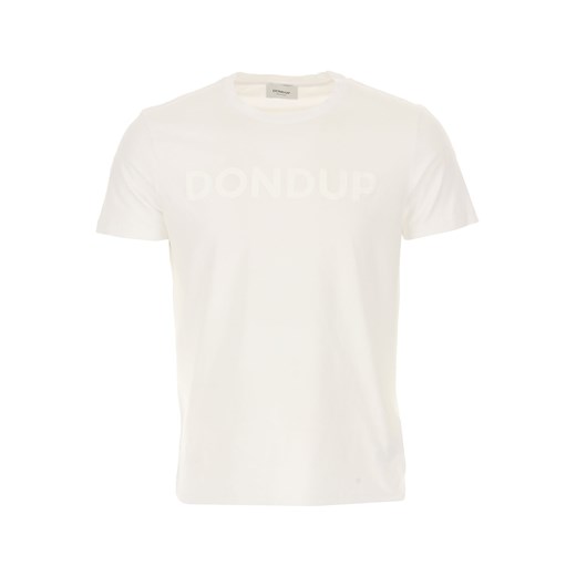 Dondup Koszulka dla Mężczyzn, biały, Bawełna, 2019, L M XL  Dondup L RAFFAELLO NETWORK