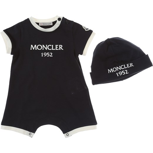 Odzież dla niemowląt Moncler z napisem 