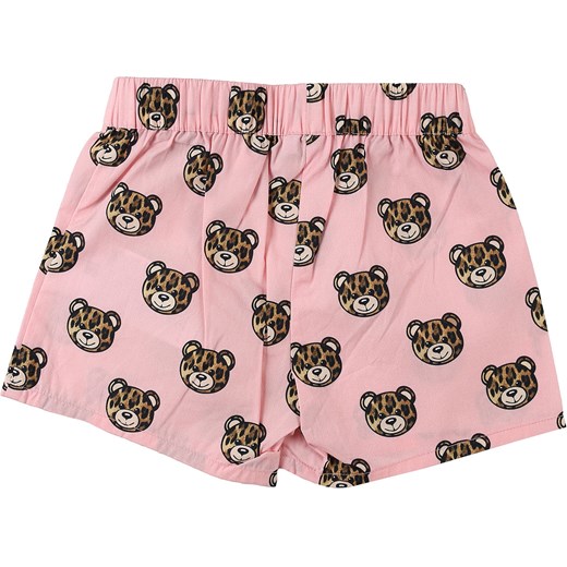 Różowa odzież dla niemowląt Moschino dla dziewczynki 