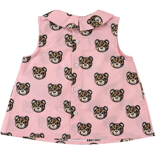 Odzież dla niemowląt Moschino różowa dziewczęca 