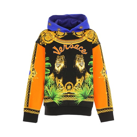 Versace Bluzy Dziecięce dla Chłopców, multikolor, Bawełna, 2019, S (10 Y) M (12 Y)  L (14 Y) Versace  M (12 Y) RAFFAELLO NETWORK