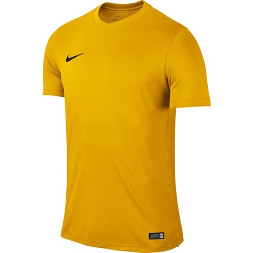 T-shirt chłopięce Nike żółty z krótkim rękawem 