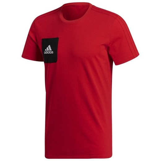 Koszulka sportowa Adidas na lato bez wzorów 