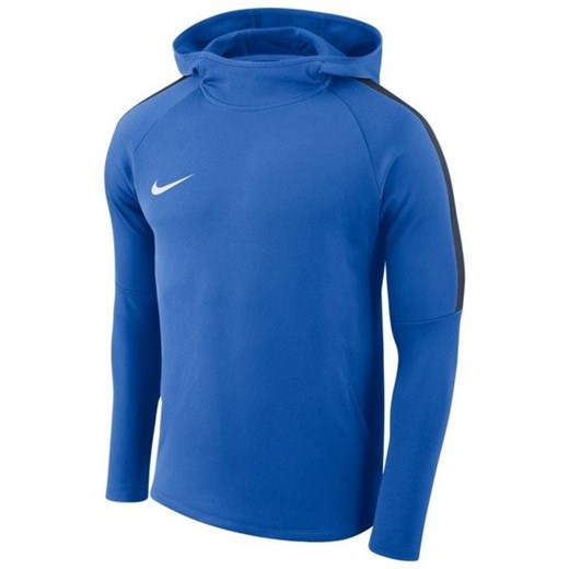 Bluza sportowa niebieska Nike bez wzorów 