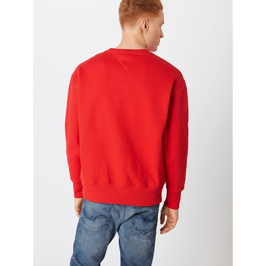 Bluza męska Tommy Jeans czerwona z napisami 