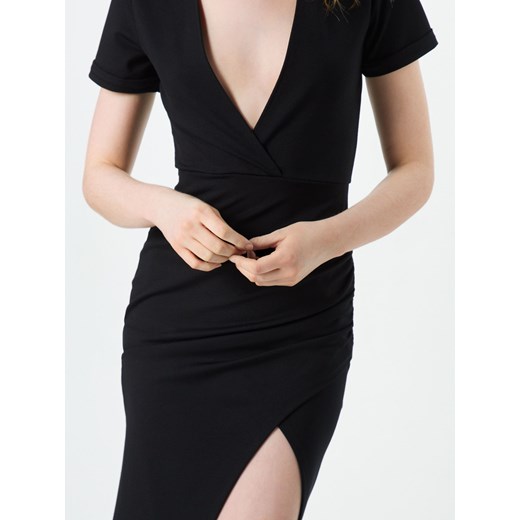 Sukienka Ivyrevel letnia mini czarna z wiskozy 