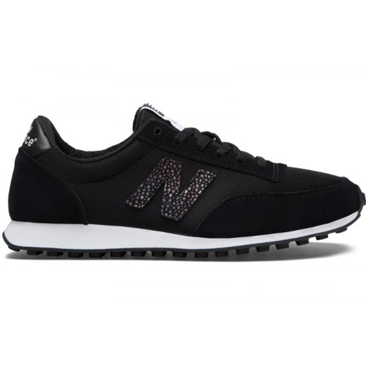 Buty sportowe damskie New Balance w stylu casual eleganckie na koturnie zamszowe wiązane bez wzorów 