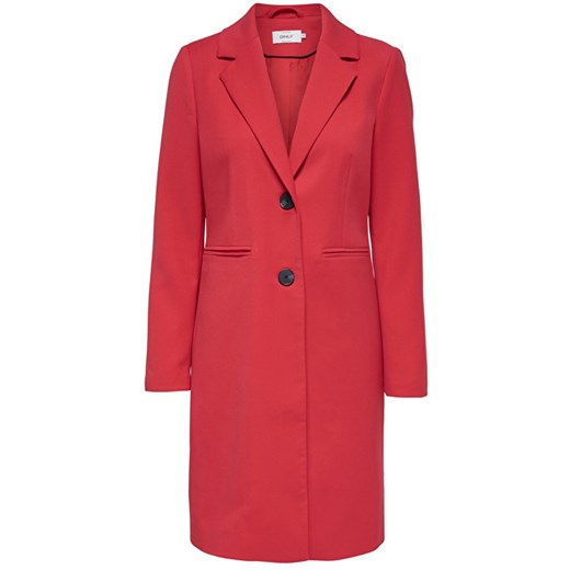 ONLY Damski płaszcz Cheryl Spring Coat Cc Otw High Risk Red (rozmiar S), BEZPŁATNY ODBIÓR: WROCŁAW! Only   Mall