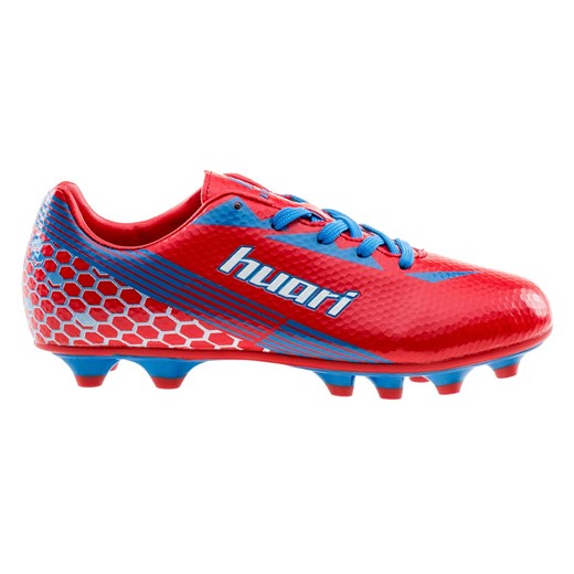 MŁODZIEŻOWE BUTY DO PIŁKI NOŻNEJ THIAGO TEEN FG 6457-RED/LAKE BLUE HUARI, Kolor - RED/LAKE BLUE/WHITE, Płeć - JUNIOR, Rozmiar - 36