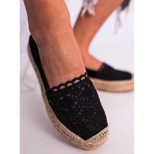 Espadryle Sarlota - czarne  Selfieroom 36 Selfieroom.pl