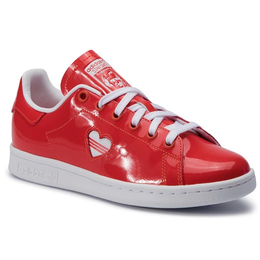 Buty adidas - Stan Smith W G28136  Actred/Ftwwht/Actred  Adidas 40 eobuwie.pl