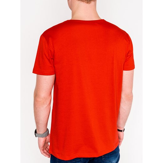 T-shirt męski Ombre Clothing młodzieżowy z krótkim rękawem 