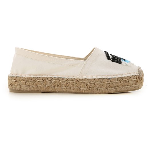 Chiara Ferragni espadryle damskie bez zapięcia na platformie