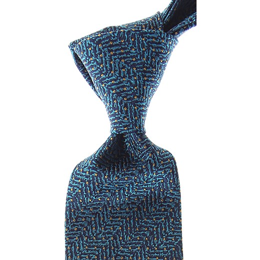 Krawat niebieski Missoni 