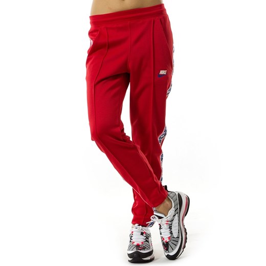 Spodnie sportowe czerwone Nike dresowe 