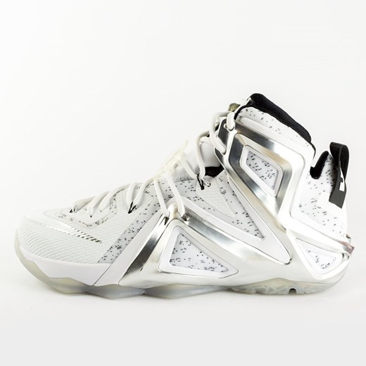Buty do koszykówki Nike Lebron XII Elite SP x Pigalle white / pure platinum (806951-100) TM