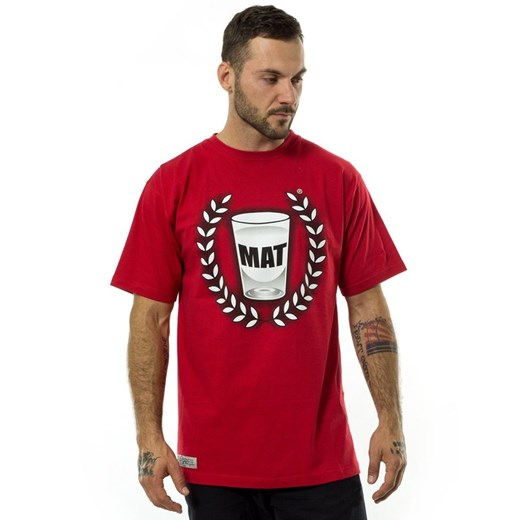 T-shirt męski Mat Wear z krótkim rękawem 