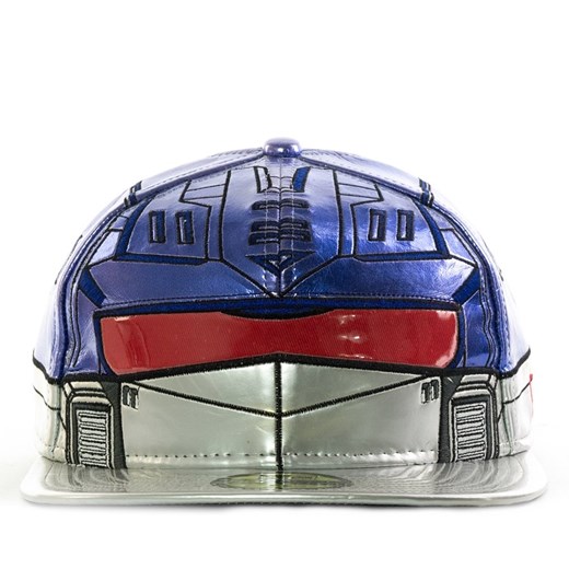 Czapka z daszkiem New Era fitted 59Fifty Transformers Soundwave blue / red / silver