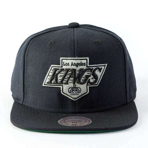 Czapka Mitchell and Ness snapback Wool Solid Los Angeles Kings black Mitchell And Ness  uniwersalny matshop.pl