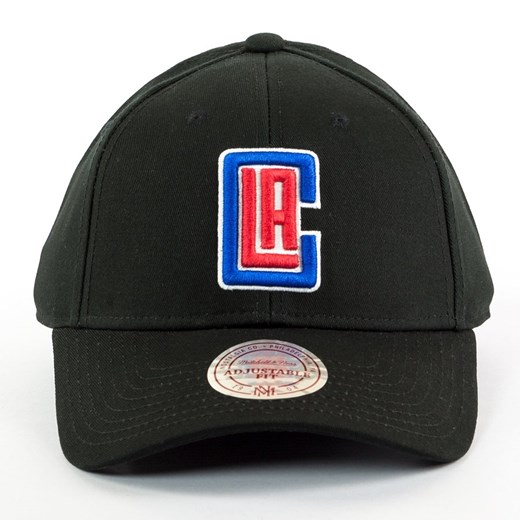 Czapka Mitchell and Ness strapback Team Logo Low Pro Los Angeles Clippers black Mitchell And Ness  uniwersalny matshop.pl