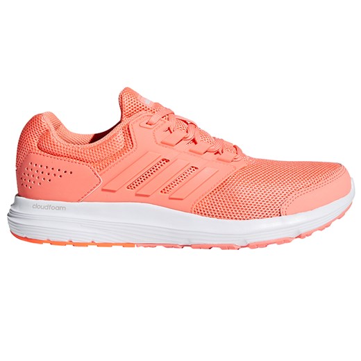 Buty sportowe damskie Adidas do biegania różowe wiązane 