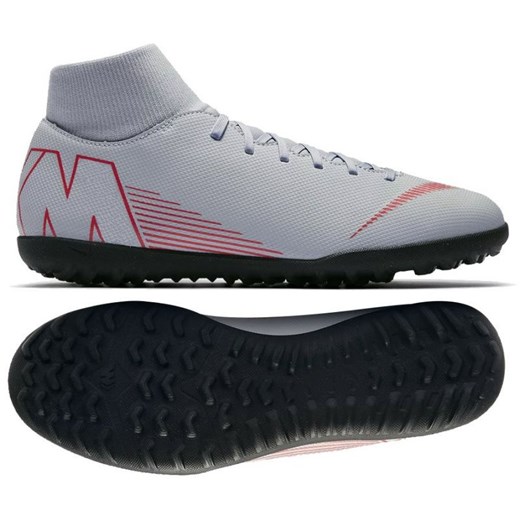 Buty sportowe męskie Nike mercurial białe sznurowane na wiosnę 