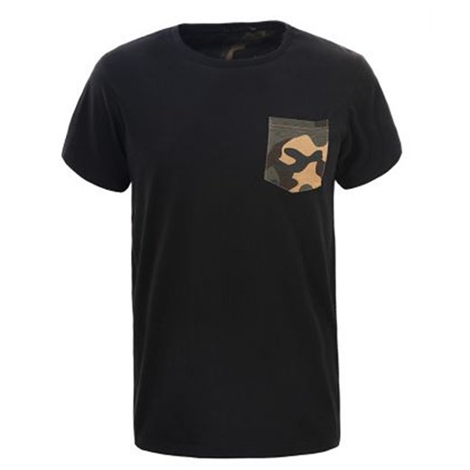 T-Shirt Męski Moro od Neidio GS2473 Czarny