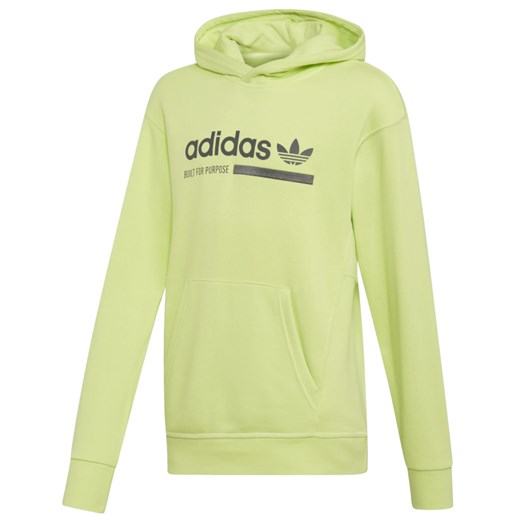 Bluza dziewczęca Adidas zielona na zimę 