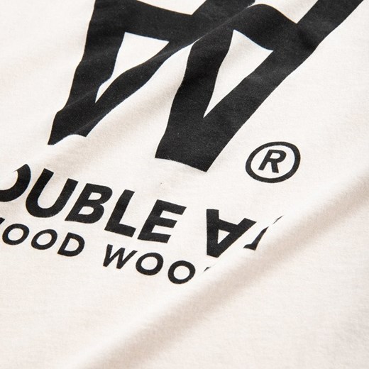 Koszulka męska Wood Wood Ace Double A 10915705-2222 Off Whit Wood Wood   sneakerstudio.pl