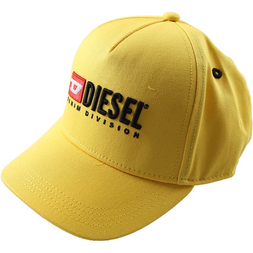 Diesel Czapki Dziecięce dla Chłopców, żółty, Bawełna, 2019, I II Diesel  I RAFFAELLO NETWORK