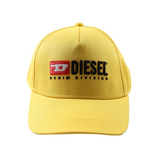 Diesel Czapki Dziecięce dla Chłopców, żółty, Bawełna, 2019, I II Diesel  II RAFFAELLO NETWORK