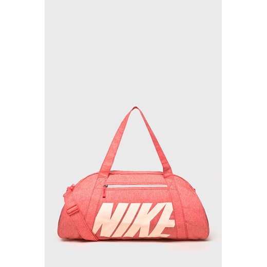 Różowa torba sportowa Nike z poliestru 