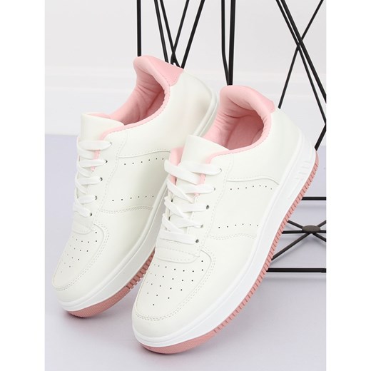 Buty sportowe biało-różowe LV75P Pink